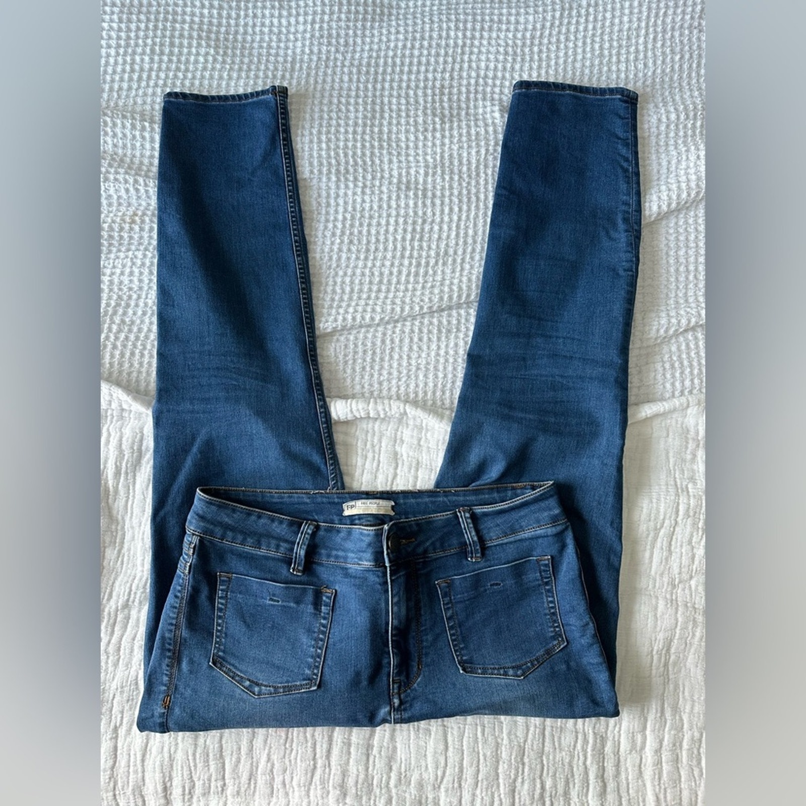 Free People High Rise Skinny Jeans Size 31